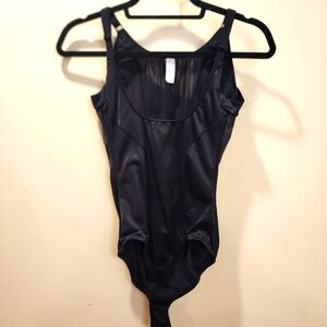 Women's Black Slimmer Shapewear Bodysuit fits M
